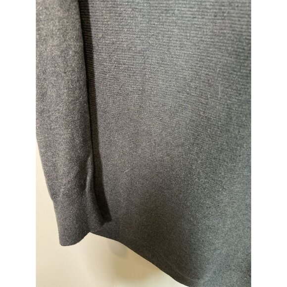 Athleta Sweater Womens XS Gray Daybreak CYA Lightweight Semi Fitted Travel Top - Picture 8 of 9